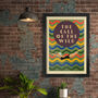 The Call Of The Wild Swimming Poster Print, thumbnail 3 of 3