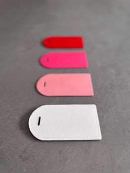 Personalised Mr And Mrs Leather Luggage Tags, 3 of 12