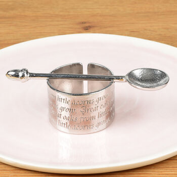 Personalised Christening Egg Cup And Spoon Gift, 7 of 11