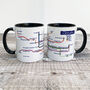 Metro Motor Racing Circuits Mug, thumbnail 4 of 6