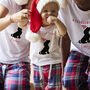 Personalised First Christmas Dog Breed Pyjamas, thumbnail 1 of 4