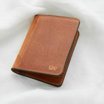 Personalised Leather Card Wallet With Photo Insert, 4 of 7