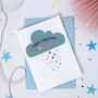 Personalised Snow Cloud Christmas Card, thumbnail 1 of 5