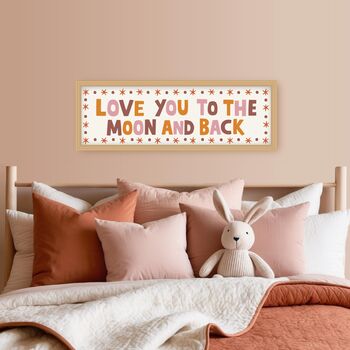 To The Moon And Back Framed Print, 2 of 12