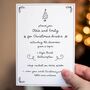 Christmas Party Invitations In A Handwritten Style, thumbnail 1 of 2