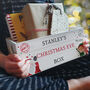 Personalised Christmas White Wooden Crate, thumbnail 2 of 5