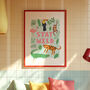 A3 Illustrated Stay Wild Print, thumbnail 1 of 2