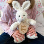 Personalised Easter Bunny And Engraved Door Sign, thumbnail 1 of 10