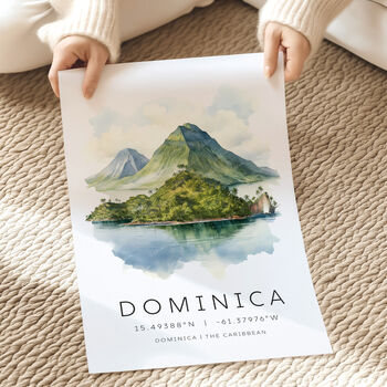 Caribbean Travel Print Of Dominica, 3 of 7