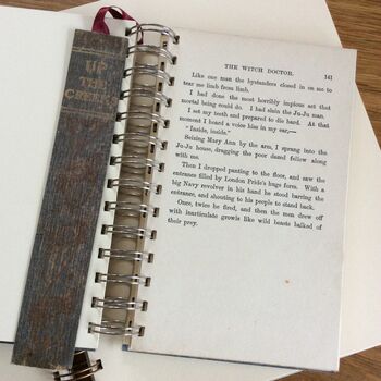 'Up The Creeks' Upcycled Notebook, 5 of 5