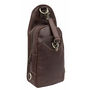Woman's Leather Backpack Sling Bag, thumbnail 4 of 7
