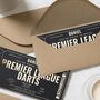 Personalised Premier League Darts Birthday Gift Voucher, thumbnail 6 of 9