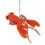 Louella Lobster Fair Trade Handmade Felt Ocean, thumbnail 1 of 6