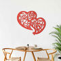 Contemporary Wooden Hearts: Love Inspired Wall Art, thumbnail 9 of 12