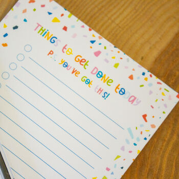 'Things to get done today' Motivational A6 Notepad, 10 of 11