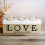 Personalised Botanical Tea Light Storage Box, thumbnail 2 of 5