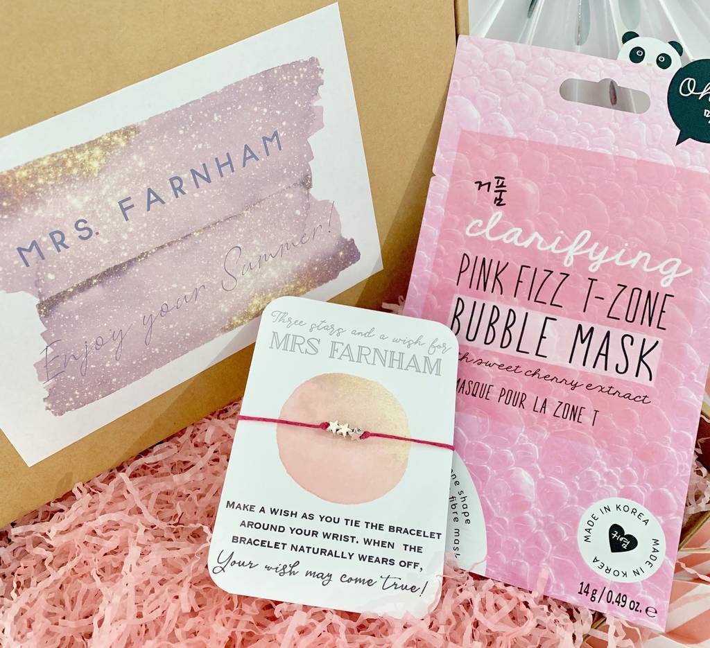 Teacher Gift Box Mini Pamper Hamper By Copper & Grey