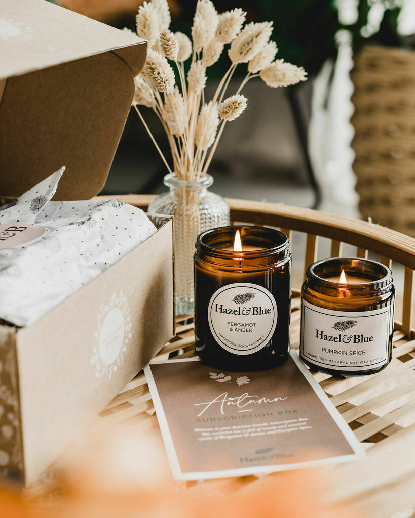Soy Candle Subscription Gift, 1 of 11