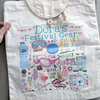 Personalised Festival Backpack, 10 of 12