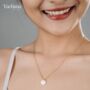 Minimal Shell Pendant Necklace, thumbnail 2 of 9