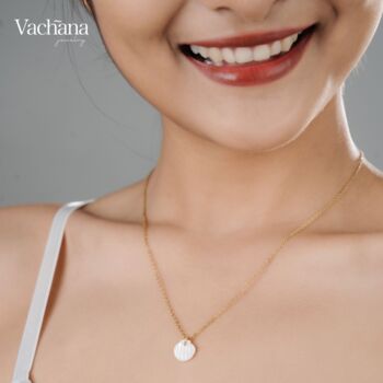 Minimal Shell Pendant Necklace, 2 of 9