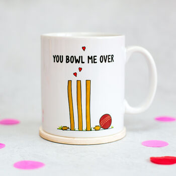 Funny Romantic Cricket Mug, 3 of 3