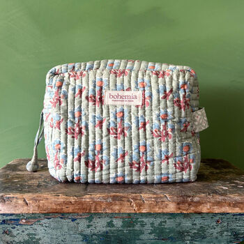 Posie Washbag, Duck Egg, 4 of 4