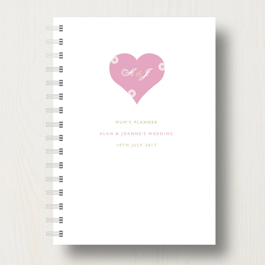 Personalised Mother Of The Bride Wedding Planner, 1 of 6