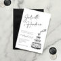 Juliette Wedding Invitations, thumbnail 1 of 6