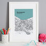 Personalised Bournemouth Print, thumbnail 1 of 10