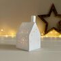 Porcelain Wildflower Meadow Tealight House, thumbnail 1 of 2