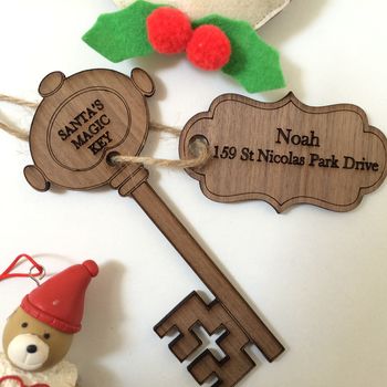 Personalised Magic Santa Key, 2 of 5