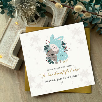 Baby's First Christmas|Christmas Card|Daughter|Son Sb, 2 of 8
