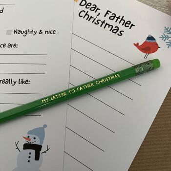 Letter To Father Christmas Writing Set, 4 of 4