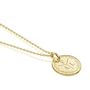 Personalised Wreath 18 K Gold Plated Necklace, thumbnail 5 of 12
