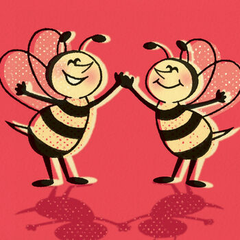 Funny ‘Bee’ My Valentine Card, 2 of 5