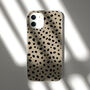 Beige Dots Biodegradable Phone Case, thumbnail 7 of 7