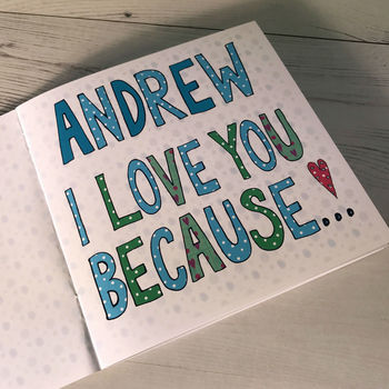 Personalised Son Birthday Book Card, 4 of 7