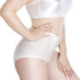 Retro Satin High Waisted Brief Knicker Bridal Gift, thumbnail 2 of 12