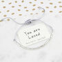 You Are Loved Morse Code Bracelet, thumbnail 6 of 9