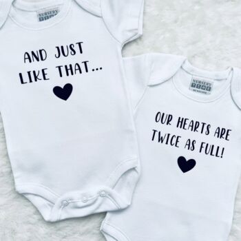 And Just Like That Our Hearts Are Twice As Full Twins, 4 of 6