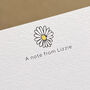 Personalised Daisy Correspondence Cards / Notelets, thumbnail 2 of 3