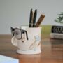 Cat Ceramic Pencil And Glasses Holder Stand, thumbnail 2 of 7