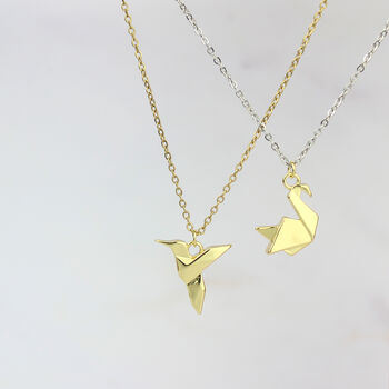Origami Animal /Bird / Fruit Necklace, 11 of 11