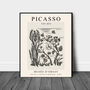 Picasso Butterfly And Bee Set Of Two Art Prints, thumbnail 3 of 4