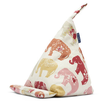 Bean Bag Cushion Tablet Stand In Nelly Elephant, 3 of 4