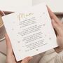 Mother's Day Poem Card For Mum, thumbnail 1 of 7