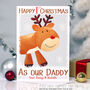 Reindeer 1st Christmas Card As Mummy Daddy, thumbnail 6 of 10