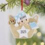 Personalised New Baby Christmas Decoration, thumbnail 2 of 6
