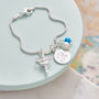 Fairy Godmother Charm Bracelet With Birthstones, thumbnail 7 of 8